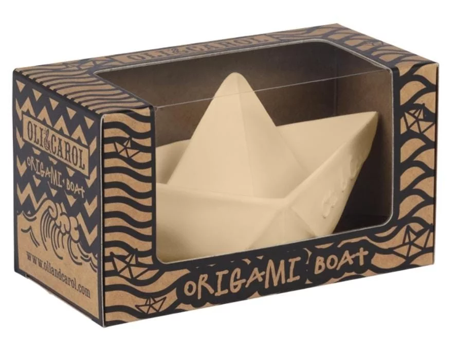 Bateau origamis nude en caoutchouc