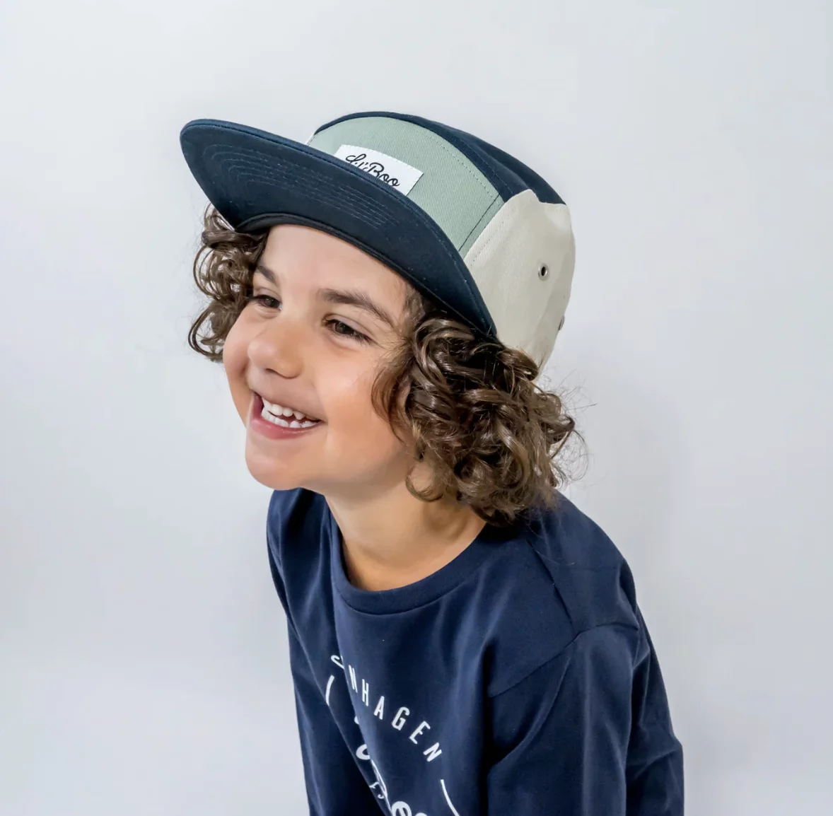 Casquette bleue/verte