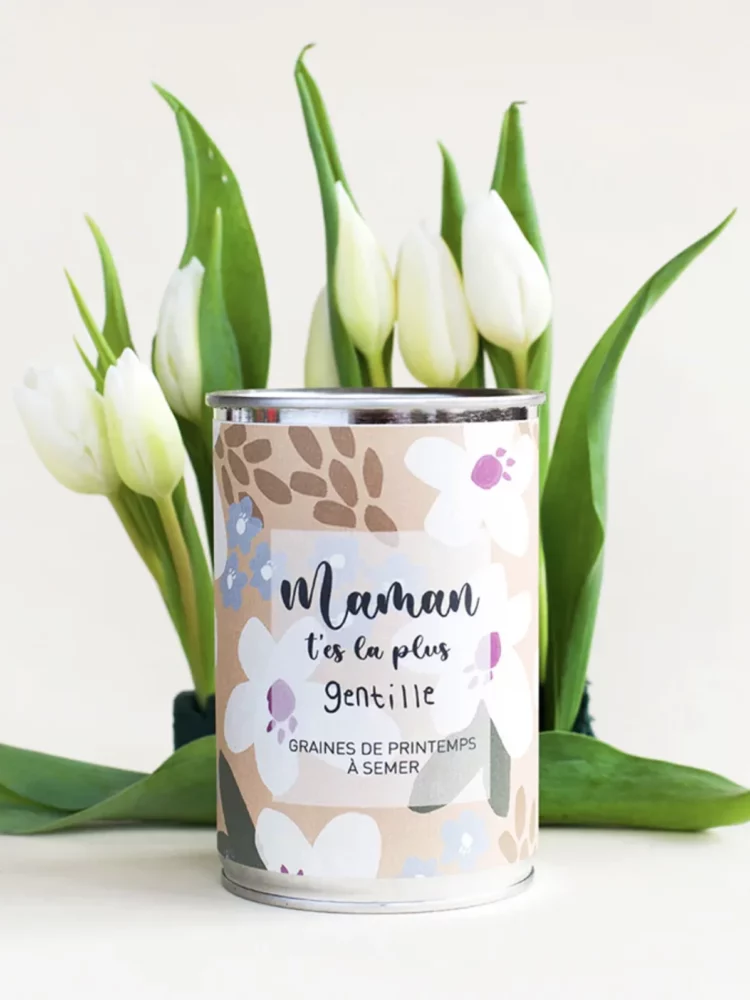 Kit à semer "Maman t'es la plus gentille"