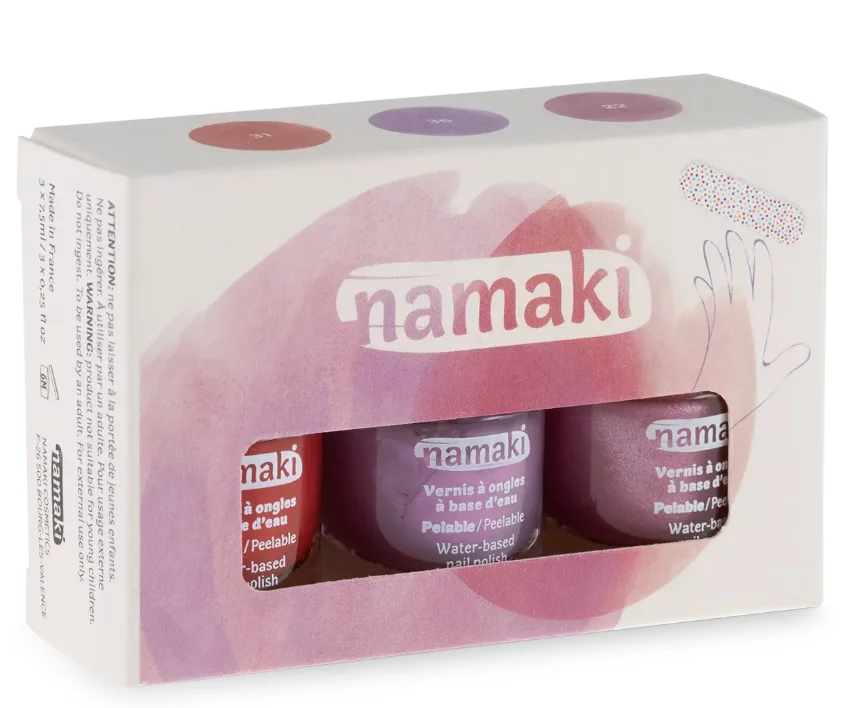 Coffret 3 vernis Rose éternelles