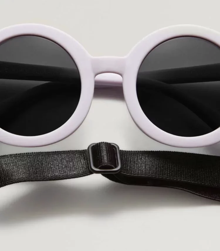 Lunette de soleil violet