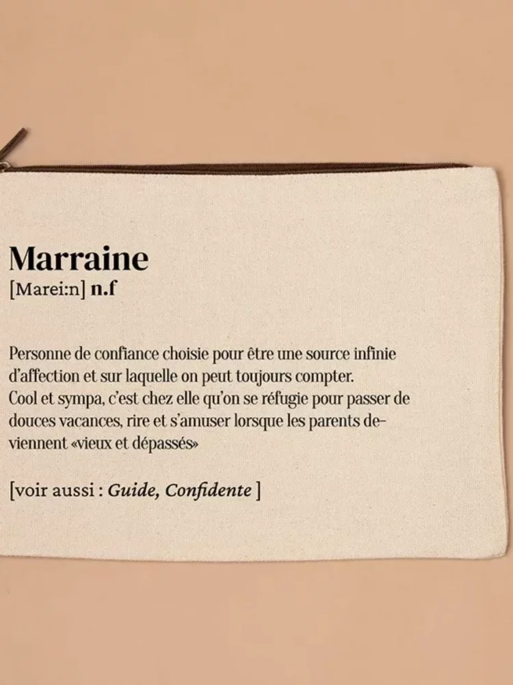 Grande trousse définition Marraine