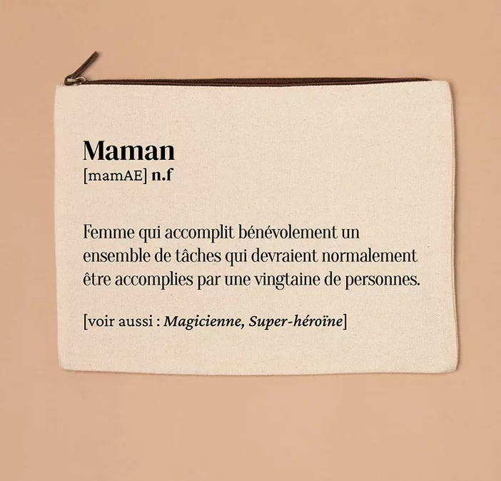 Grande trousse définition Maman
