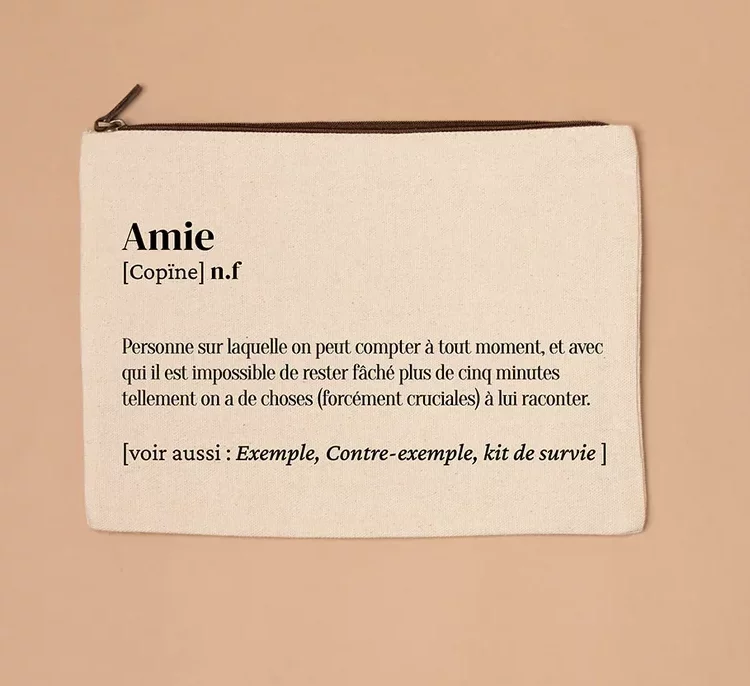 Grande trousse définition Amie