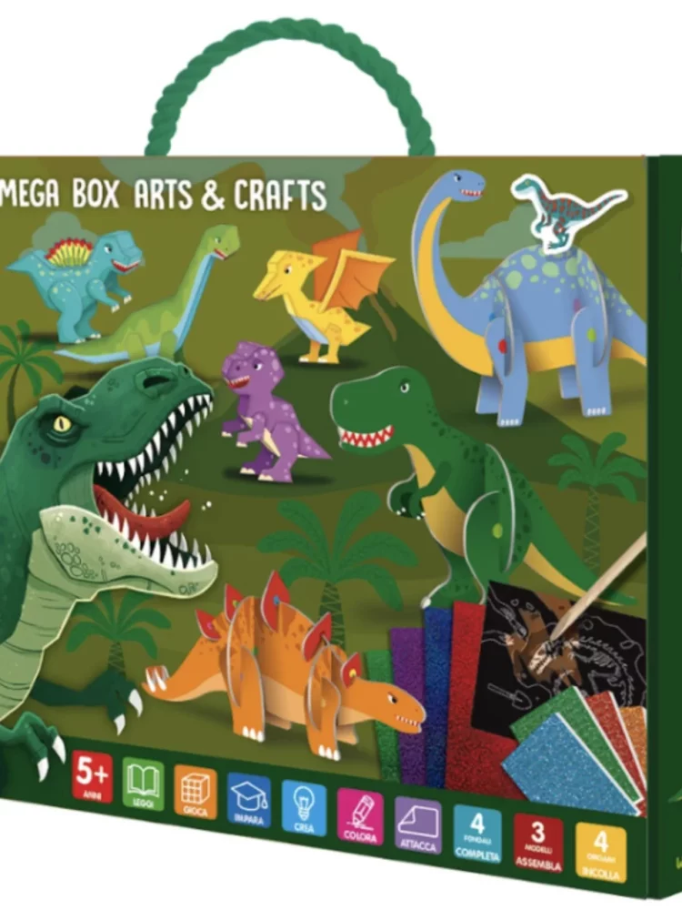 Méga arts & crafts. Les dinosaures
