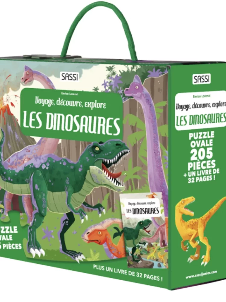 Voyage, découvre, explore Les dinosaures