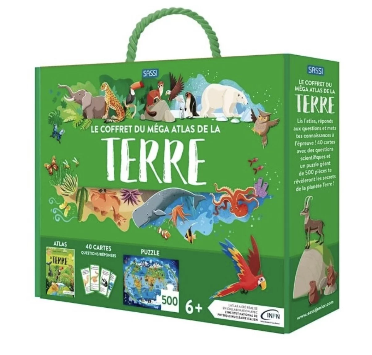 Le coffret du méga atlas de la Terre