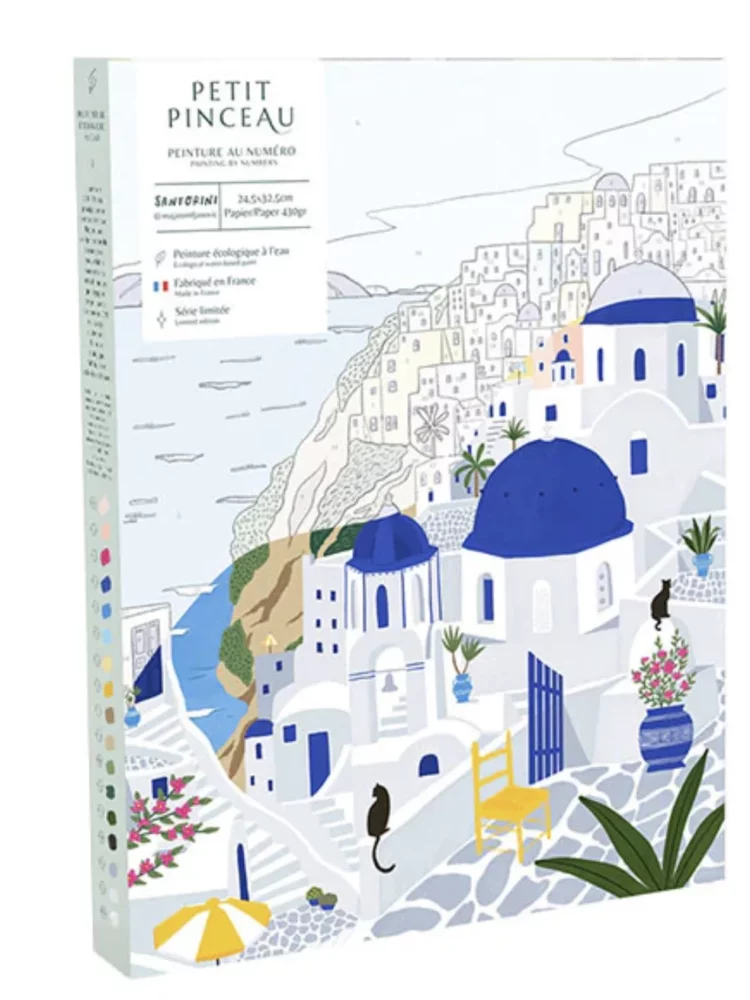 Kit peinture au numéro - Santorini