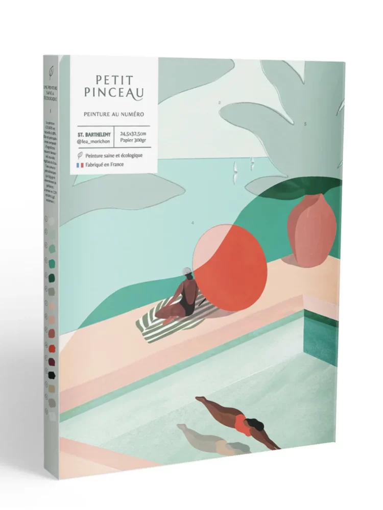 Kit peinture au numéro - St Barthelemy
