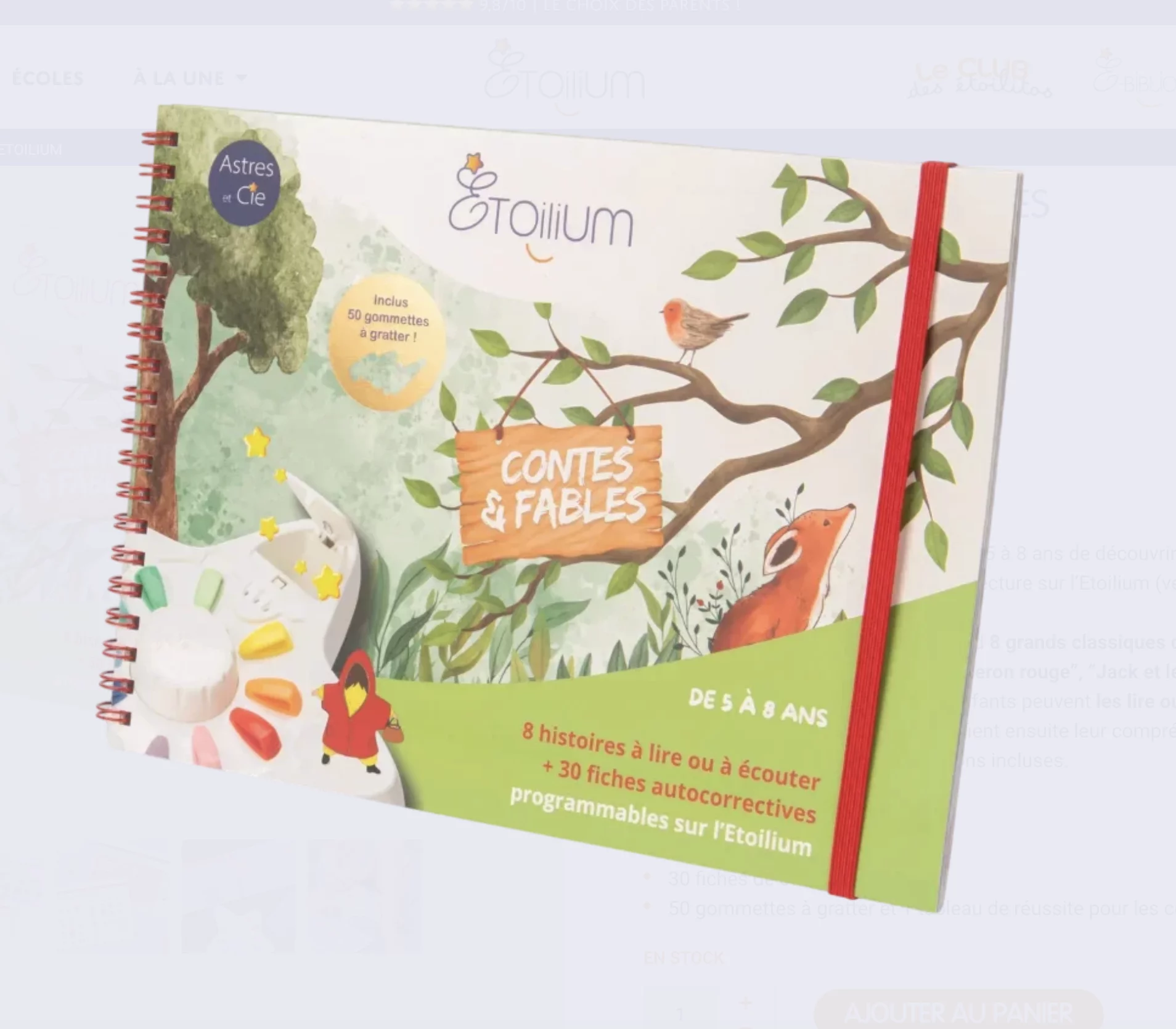 Livret Contes et Fables