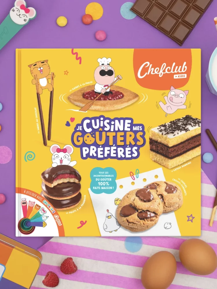 Livre - Je cuisine mes goûters préférés