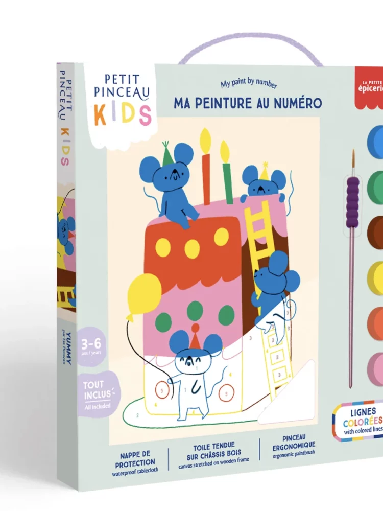 Kit de peinture au numéro pour les enfants - Yummy