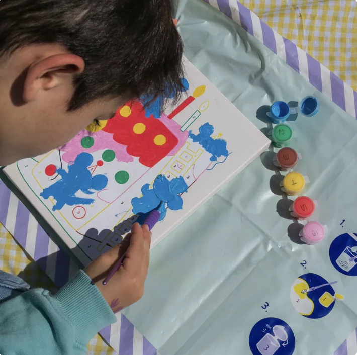 Kit de peinture au numéro pour les enfants - Yummy – Image 2