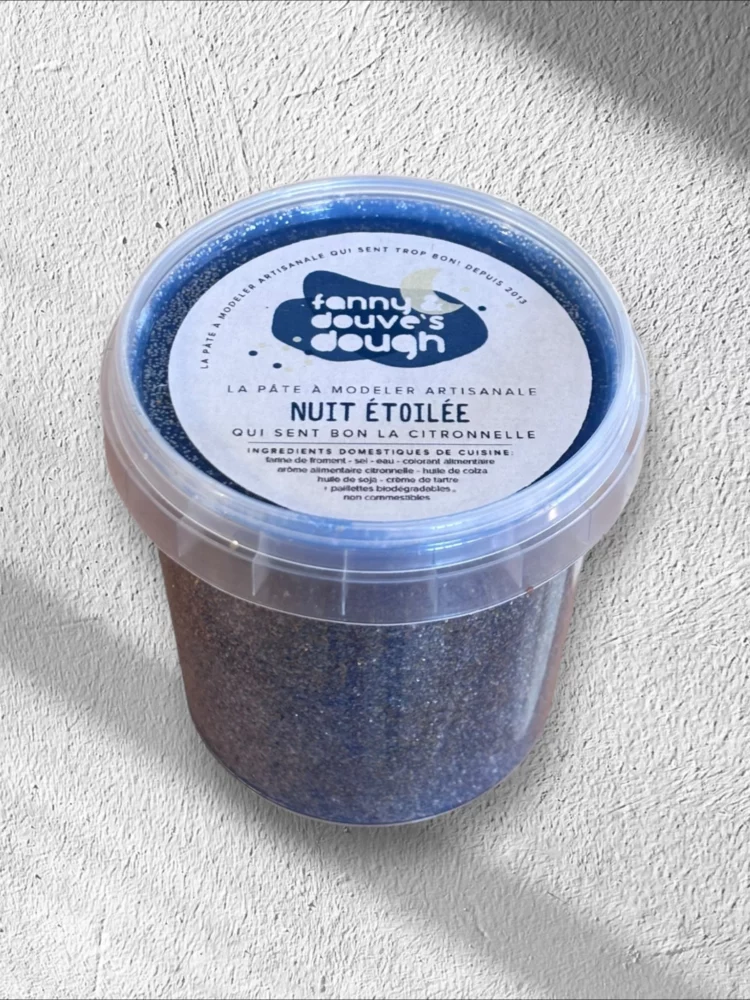 Pâte à modeler - nuit étoilée