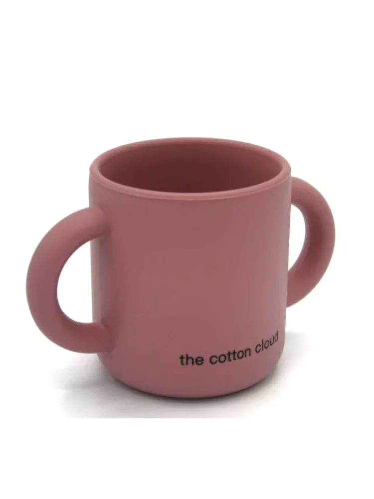 Tasse en silicone rose