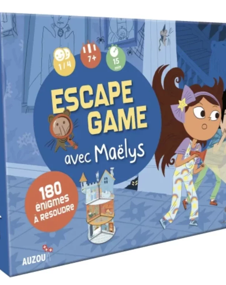 Escape game avec Maëlys - 180 énigmes à résoudre