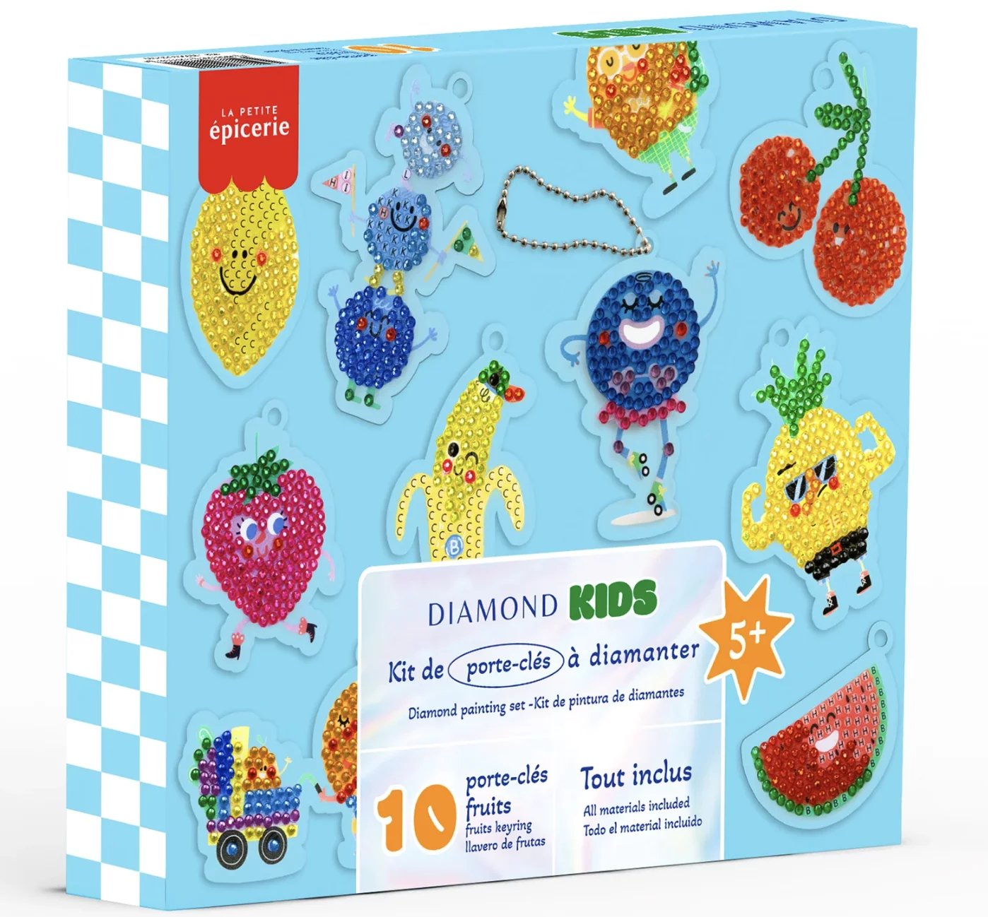 Kit créatif Diamond Painting kids - porte-clés