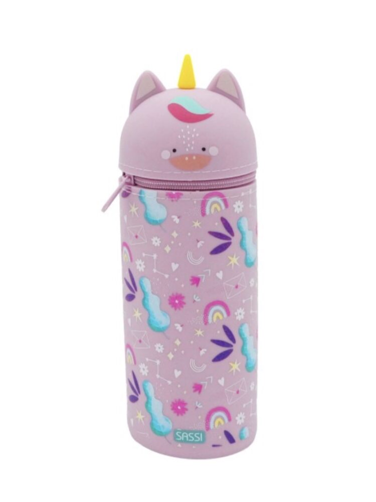 Trousse en silicone - Sparkly le licorne