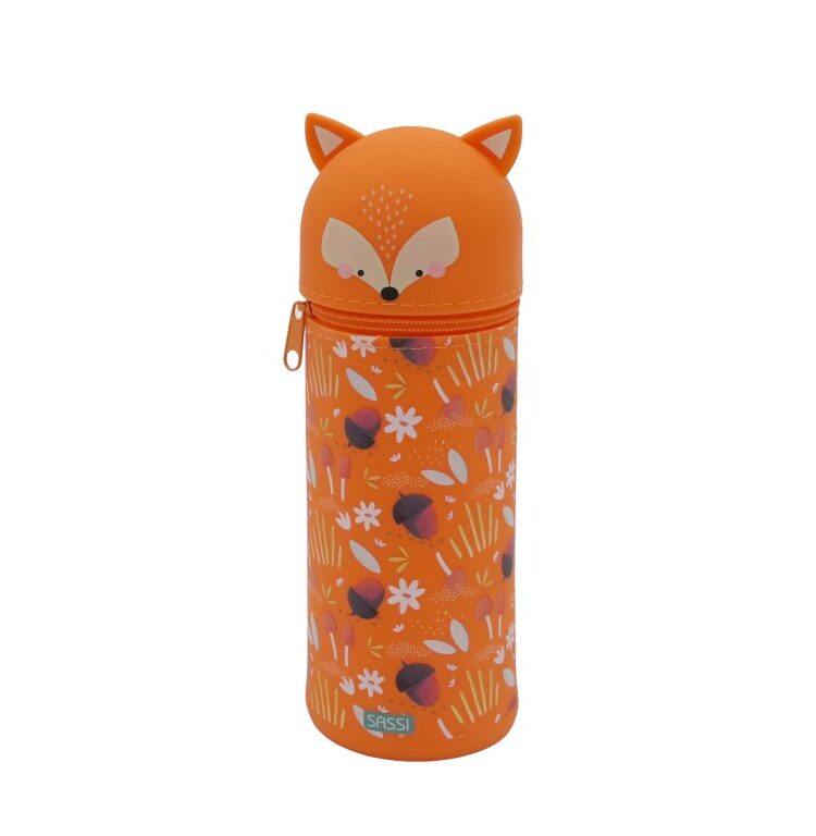 Trousse en silicone - Crunchy le renard