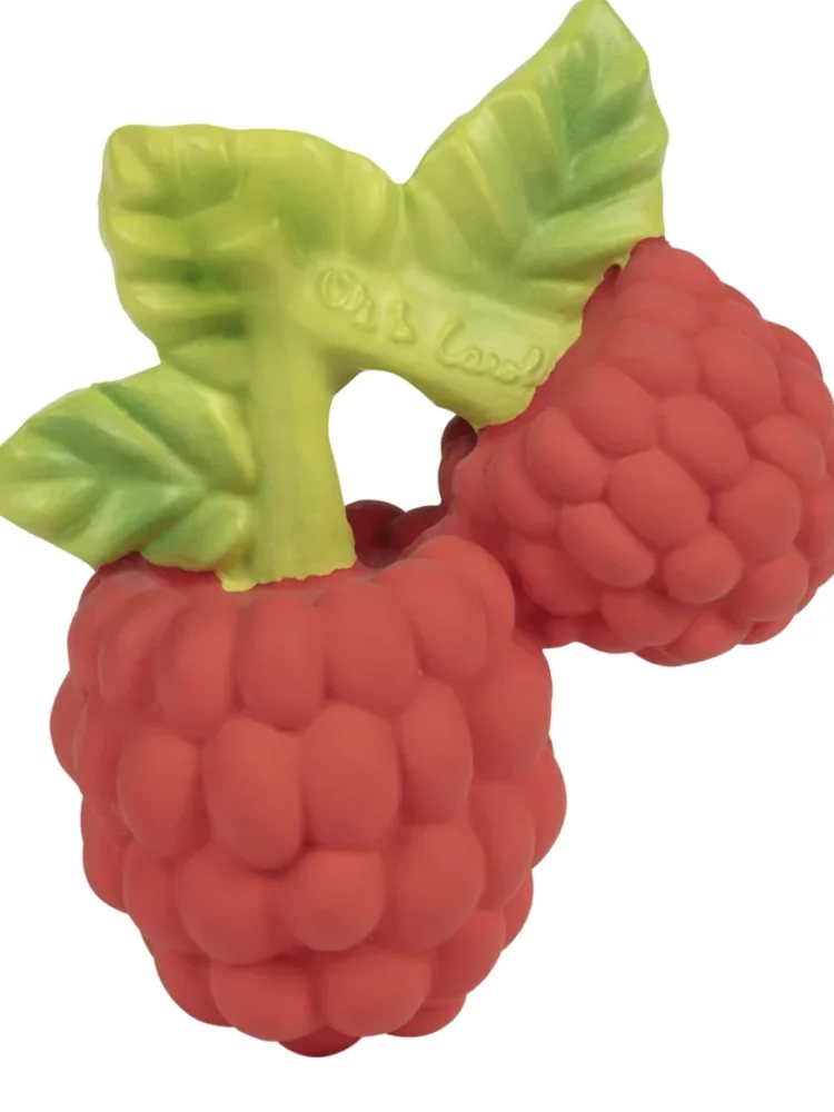 Anneau Dentition Bébé framboises
