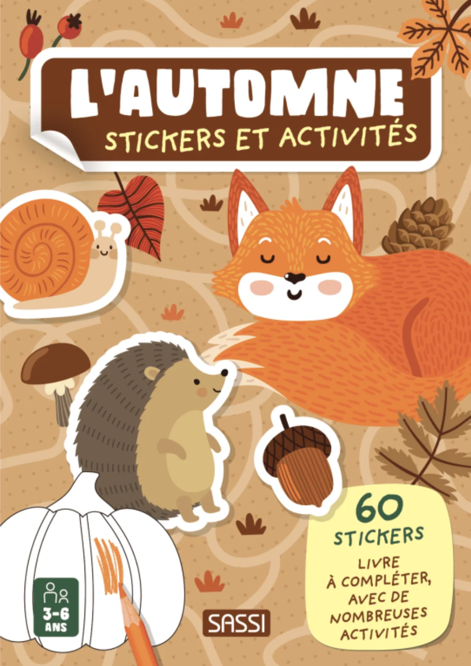 Stickers et Activities. L'automne