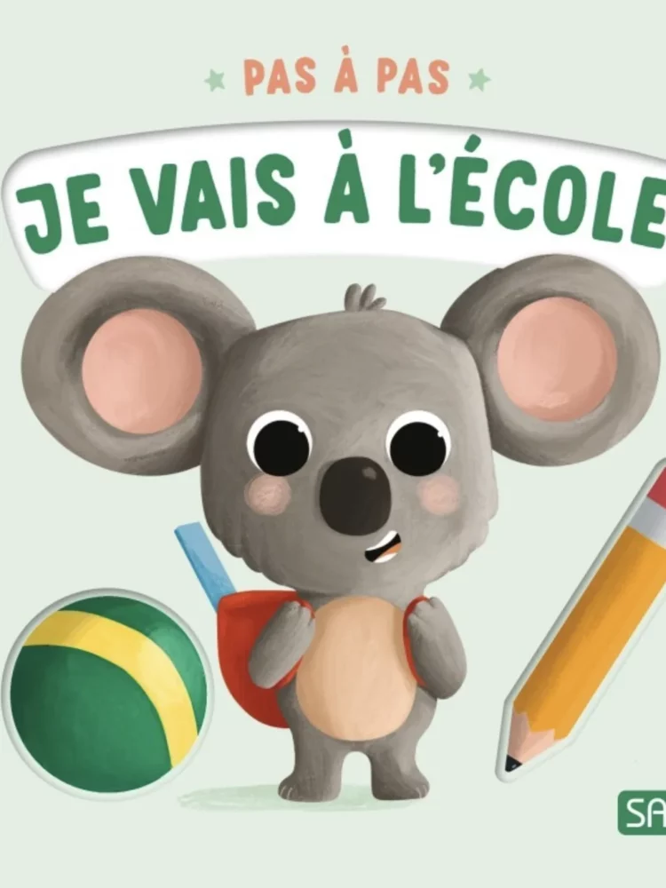 Pas à pas. Je vais à l'école