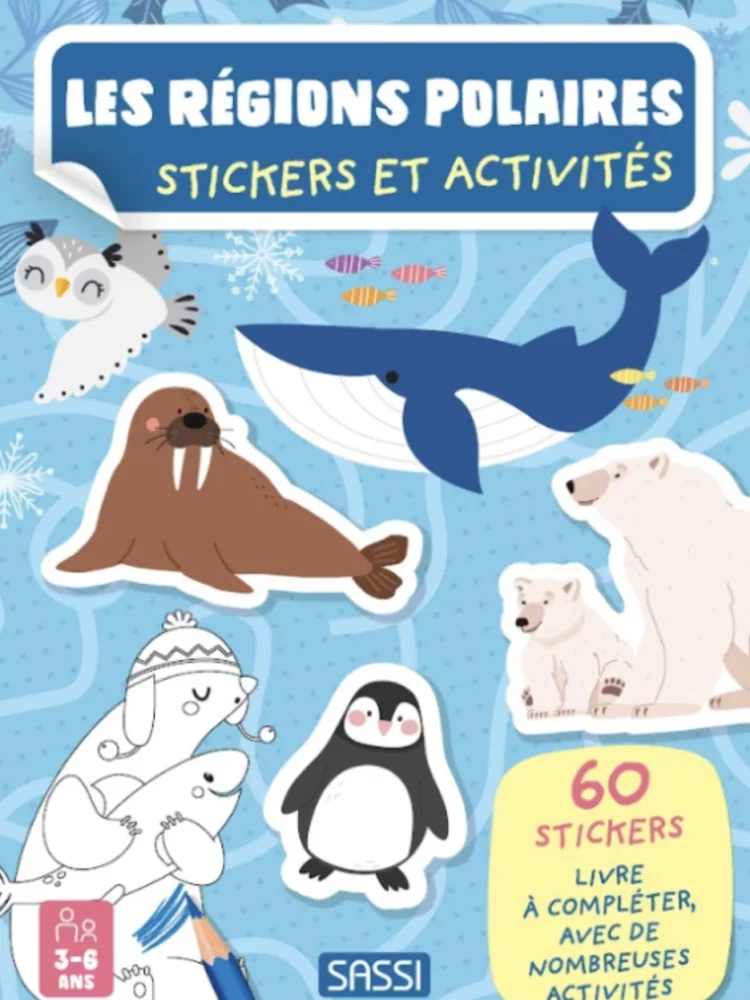 Livres d'activités. Les régions polaires
