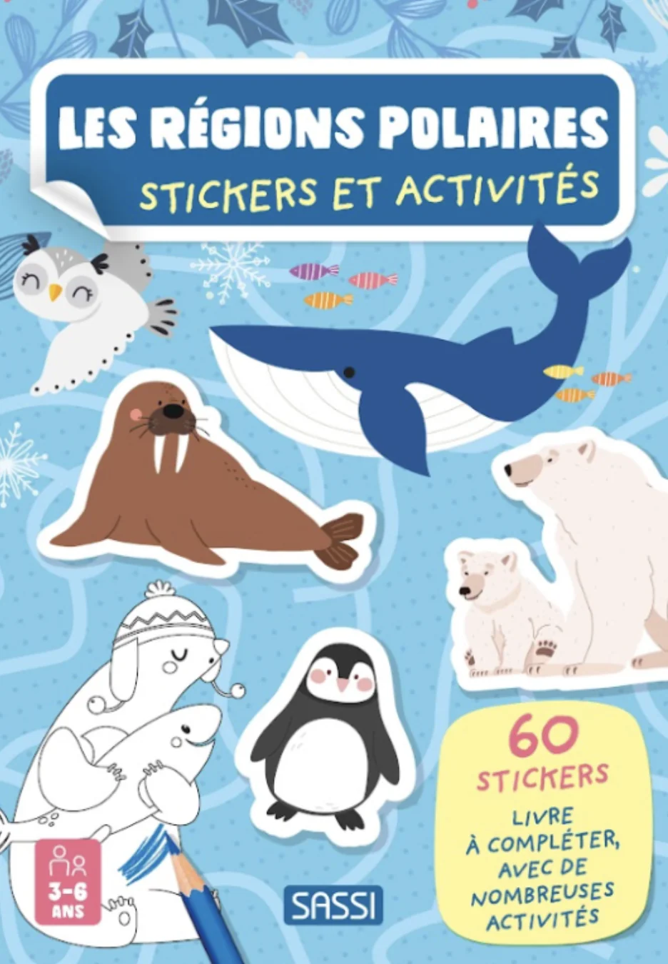 Livres d'activités. Les régions polaires