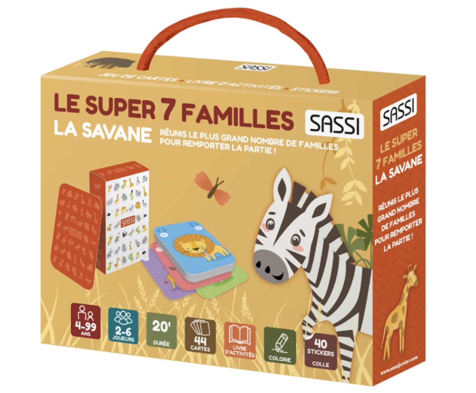 Le super 7 familles. La savane